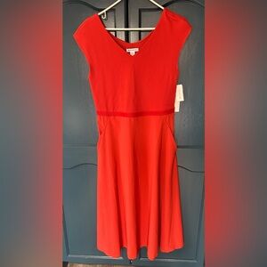 Athleta Dress Burnt Orange New with tags Size Lg